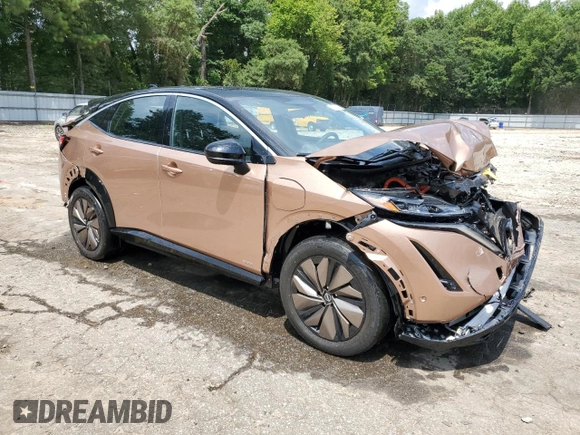 2023 Nissan ARIYA Evolve+ z VIN JN1BF0BA1PM402015, wystawiony jako Copart lot #65815584 z przebiegiem 29 556 mil mil oraz Szkoda całkowita • Salvage title. Historia ofert i sprzedaży dostępna na DreamBid. Obrazek 4.