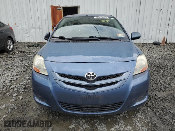 2008 Toyota Yaris with VIN JTDBT903581223350, listed as a Copart auction lot 66196164 with 137,377 mi miles and Salvage Title. Bid and sale history available at carsss.com. Image 5.
