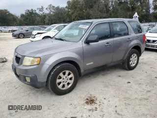 2008 Mazda Tribute ES with VIN 4F2CZ06158KM19304, listed as a Copart auction lot 84490594 with 145,930 mi miles and Salvage Title. Bid and sale history available at carsss.com. Image 1.