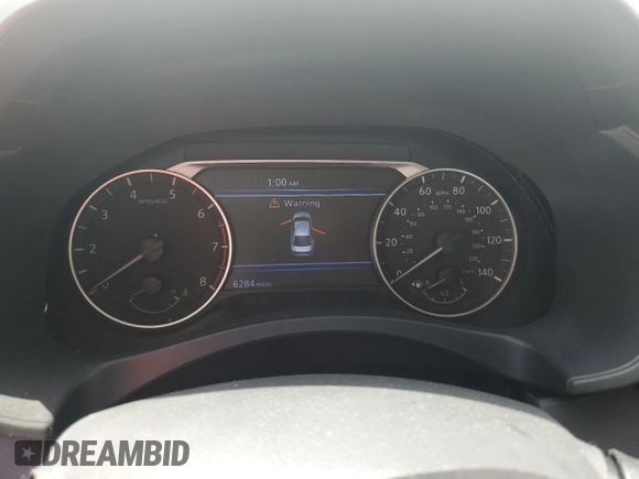 2025 Nissan Altima SV with VIN 1N4BL4DV6SN318665, listed as a Copart auction lot 52883365 with 6,284 mi miles and Non Repairable. Bid and sale history available at DreamBid. Image 9.