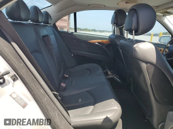 2008 Mercedes-Benz E 350 Luxury with VIN WDBUF56X38B200693, listed as a Copart auction lot 55208695 with Not Provided miles and Clean Title. Bid and sale history available at carsss.com. Image 10.