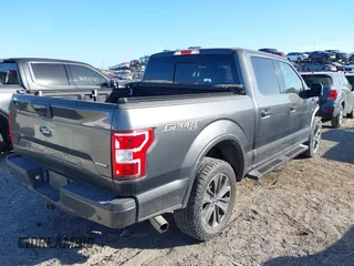 2018 Ford F-150 XL with VIN 1FTEW1EP9JFE03456, listed as a IAAI auction lot 41741500 with 104,123 mi miles. Bid and sale history available at carsss.com. Image 4.