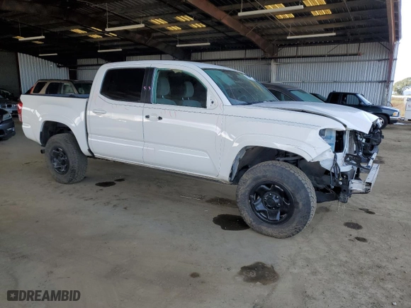 2021 Toyota Tacoma 2WD SR with VIN 3TYAX5GNXMT012971, listed as a Copart auction lot 45607205 with 55,980 mi miles and Salvage Title. Bid and sale history available at carsss.com. Image 4.