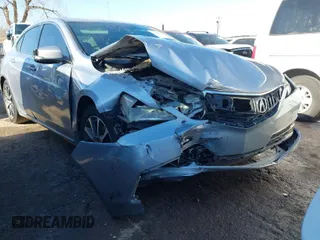 2016 Acura TLX V6 Tech with VIN 19UUB2F58GA004359, listed as a IAAI auction lot 41109369 with 109,711 mi miles. Bid and sale history available at carsss.com. Image 1.