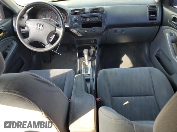 2005 Honda Civic EX with VIN 1HGES26755L011745, listed as a Copart auction lot 70913114 with 160,438 mi miles and Salvage Title. Bid and sale history available at DreamBid. Image 8.