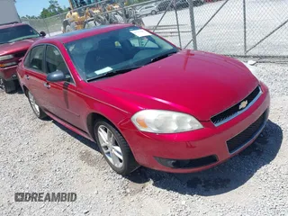 2013 Chevrolet Impala LTZ with VIN 2G1WC5E35D1175879, listed as a IAAI auction lot 42143602 with 156,385 mi miles and . Bid and sale history available at DreamBid. Image 1.