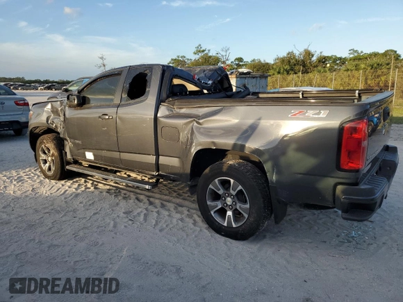 2017 Chevrolet Colorado 4WD Z71 with VIN 1GCHTDEN1H1286047, listed as a Copart auction lot 76193374 with 68,358 mi miles and Salvage Title. Bid and sale history available at carsss.com. Image 2.