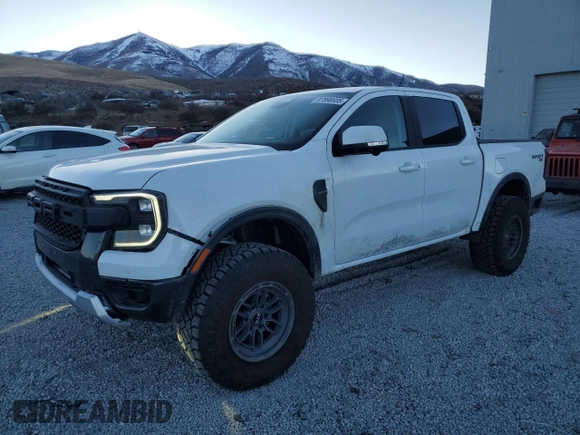 2024 Ford Ranger Lariat с VIN 1FTER4KH0RLE09682, выставлен на аукционе Copart как лот 87898935 с пробегом 16 595 миль миль и Списание • Salvage title. История ставок и продаж доступна на DreamBid. Изображение 1.