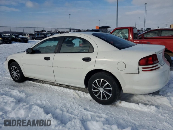 2004 Dodge Stratus SE z VIN 1B3EL36T24N172203, wystawiony jako Copart lot #41570235 z przebiegiem 92 952 mil mil oraz Szkoda całkowita • Salvage title. Historia ofert i sprzedaży dostępna na DreamBid. Obrazek 2.