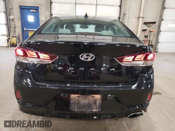 2019 Hyundai Sonata SEL with VIN 5NPE34AF4KH754077, listed as a Copart auction lot 54546405 with 86,451 mi miles and Salvage Title. Bid and sale history available at DreamBid. Image 6.