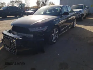 2016 Audi A6 3.0T Premium Plus with VIN WAUFGAFC7GN085622, listed as a Copart auction lot 63690582 with 83,015 mi miles. Bid and sale history available at carsss.com. Image 2.