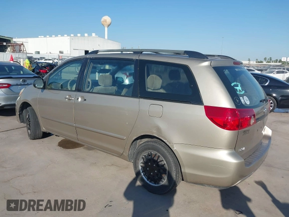 2006 Toyota Sienna CE with VIN 5TDZA23CX6S537308, listed as a IAAI auction lot 40652615 with 141,684 mi miles. Bid and sale history available at carsss.com. Image 3.