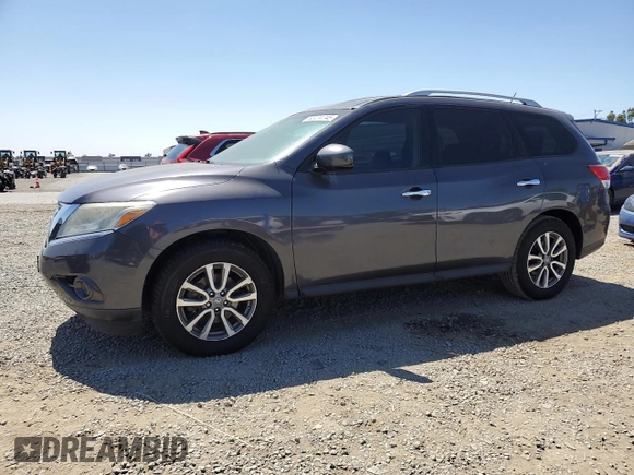 2014 Nissan Pathfinder Platinum with VIN 5N1AR2MN3EC634111, listed as a Copart auction lot 63474745 with 166,393 mi miles and Clean title. Bid and sale history available at DreamBid. Image 1.