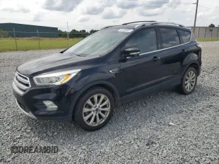 2017 Ford Escape Titanium with VIN 1FMCU0JD5HUB95239, listed as a Copart auction lot 55458405 with 106,193 mi miles and Clean Title. Bid and sale history available at carsss.com. Image 1.