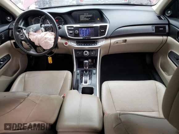 2013 Honda Accord EX-L with VIN 1HGCR2F82DA071858, listed as a Copart auction lot 55749865 with 89,042 mi miles and Salvage Title. Bid and sale history available at DreamBid. Image 8.