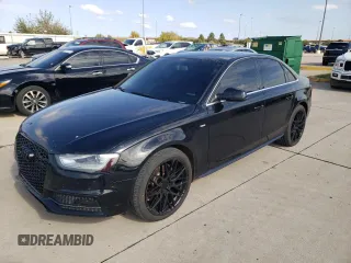 2015 Audi A4 Premium with VIN WAUAFAFL8FN011959, listed as a Copart auction lot 79012894 with 91,967 mi miles and Salvage Title. Bid and sale history available at carsss.com. Image 1.