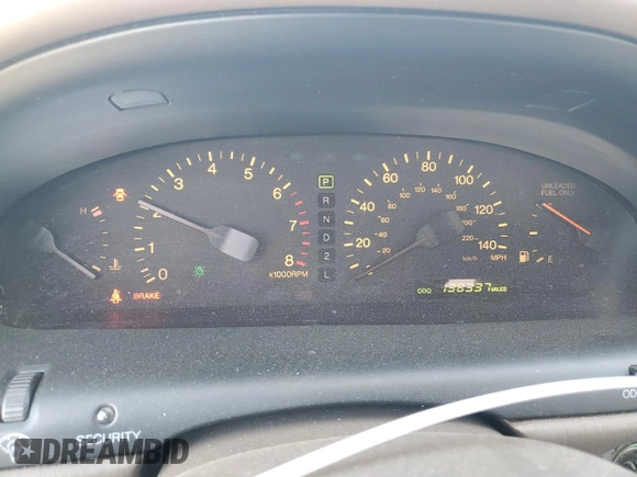 1995 Lexus ES with VIN JT8GK13T1S0113929, listed as a Copart auction lot 44587715 with 138,337 mi miles and Salvage Title. Bid and sale history available at carsss.com. Image 9.