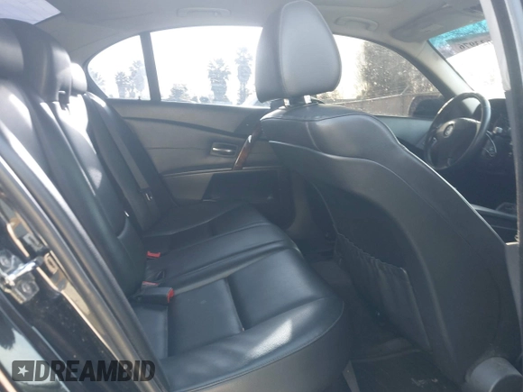 2006 BMW 5 Series 530i with VIN WBANE73576CM40521, listed as a IAAI auction lot 41623976 with 150,953 mi miles and . Bid and sale history available at carsss.com. Image 8.