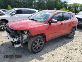 2021 Jeep Compass 80th Anniversary с VIN 3C4NJDEB3MT549544, выставлен на аукционе Copart как лот 62273215 с пробегом 35 488 миль миль и Списание • Salvage title. История ставок и продаж доступна на DreamBid. Изображение 1.