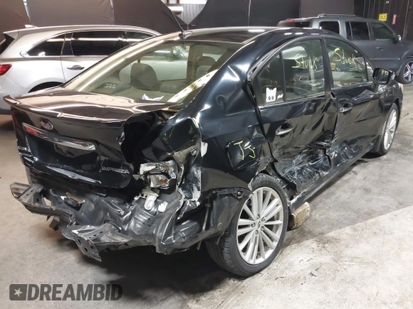2015 Subaru Impreza Limited with VIN JF1GJAS64FH012588, listed as a IAAI auction lot 42002093 with 136,707 mi miles and . Bid and sale history available at DreamBid. Image 4.