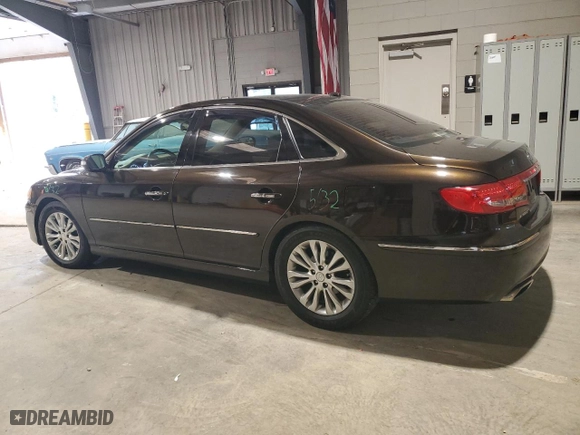 2011 Hyundai Azera Limited with VIN KMHFC4DF0BA526693, listed as a Copart auction lot 74749154 with 134,613 mi miles and Salvage Title. Bid and sale history available at carsss.com. Image 2.