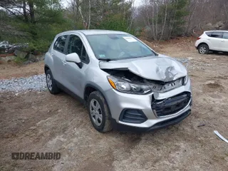 2017 Chevrolet Trax LS with VIN KL7CJKSB1HB133691, listed as a IAAI auction lot 41889857 with 50,687 mi miles. Bid and sale history available at carsss.com. Image 1.