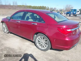 2012 Chrysler 200 Limited with VIN 1C3CCBCG9CN107519, listed as a IAAI auction lot 41779884 with 149,608 mi miles. Bid and sale history available at carsss.com. Image 3.