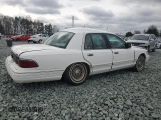 1997 Mercury Grand Marquis LS with VIN 2MELM75W7VX651074, listed as a Copart auction lot 44707425 with Not Provided miles and Salvage Title. Bid and sale history available at DreamBid. Image 3.