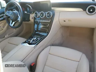 2020 Mercedes-Benz C 300 with VIN W1KWK8EB9LF983961, listed as a Copart auction lot 44420665 with 21,421 mi miles and Salvage Title. Bid and sale history available at DreamBid. Image 8.