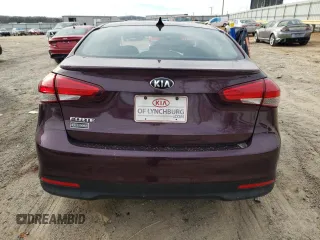 2018 Kia Forte LX with VIN 3KPFK4A75JE209704, listed as a Copart auction lot 47383175 with 0 mi miles and Clean Title. Bid and sale history available at carsss.com. Image 6.
