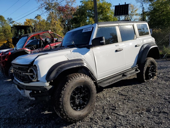 2022 Ford Bronco Raptor with VIN 1FMEE5JR8NLA50860, listed as a Copart auction lot 75686514 with 29,964 mi miles and Salvage Title. Bid and sale history available at carsss.com. Image 1.