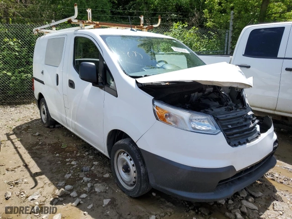 2017 Chevrolet City Express Cargo Van LT with VIN 3N63M0ZN0HK719606, listed as a Copart auction lot 53205334 with 89,838 mi miles and Salvage Title. Bid and sale history available at carsss.com. Image 4.