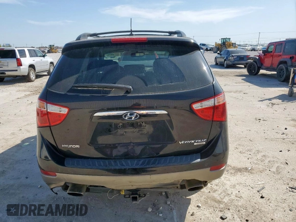 2011 Hyundai Veracruz GLS z VIN KM8NUDCC3BU143281, wystawiony jako Copart lot #50250975 z przebiegiem 189 112 mil mil oraz Szkoda całkowita • Salvage title. Historia ofert i sprzedaży dostępna na DreamBid. Obrazek 6.