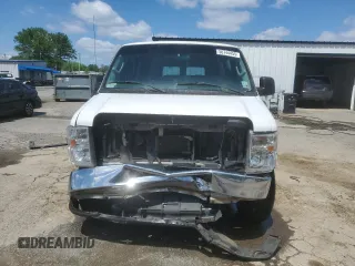 2012 Ford Econoline Passenger XL with VIN 1FBSS3BL5CDA01156, listed as a Copart auction lot 50744455 with 386,889 mi miles and Salvage title. Bid and sale history available at DreamBid. Image 5.