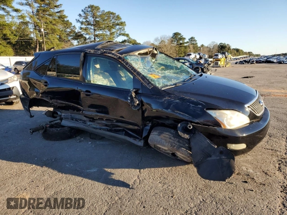 2006 Lexus RX with VIN 2T2GA31U96C047861, listed as a Copart auction lot 46599555 with 293,563 mi miles and Salvage Title. Bid and sale history available at carsss.com. Image 4.