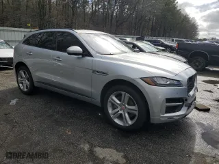 2017 Jaguar F-PACE 35t R-Sport with VIN SADCL2BV1HA060887, listed as a Copart auction lot 45260875 with 111,718 mi miles and Salvage Title. Bid and sale history available at carsss.com. Image 4.