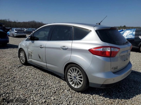 2014 Ford C-Max Energi SEL with VIN 1FADP5CU9EL515342, listed as a Copart auction lot 48858615 with 124,407 mi miles and Salvage Title. Bid and sale history available at carsss.com. Image 2.