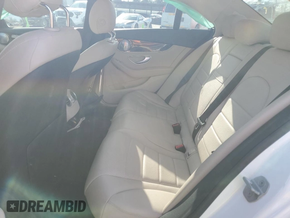 2015 Mercedes-Benz C 300 with VIN 55SWF4JB2FU044929, listed as a Copart auction lot 44148895 with 113,865 mi miles and Salvage Title. Bid and sale history available at DreamBid. Image 10.