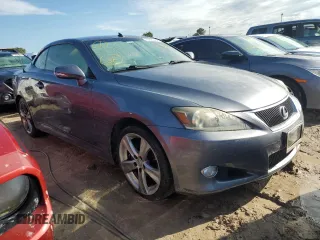 2013 Lexus IS 250 C with VIN JTHFF2C26D2527390, listed as a Copart auction lot 73697084 with Not provided miles and Non repairable. Bid and sale history available at DreamBid. Image 4.