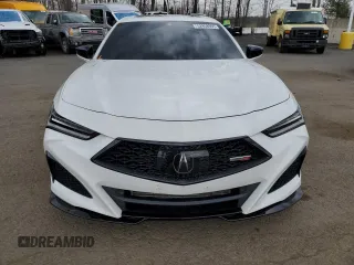 2023 Acura TLX Type S w/Performance Tire with VIN 19UUB7F9XPA004217, listed as a Copart auction lot 52958995 with 20,263 mi miles and Salvage Title. Bid and sale history available at carsss.com. Image 5.