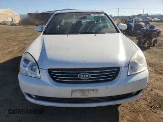 2007 Kia Optima EX with VIN KNAGE124075130358, listed as a Copart auction lot 44270255 with 120,132 mi miles and Salvage Title. Bid and sale history available at carsss.com. Image 5.