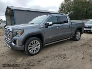 2020 GMC Sierra 1500 Denali with VIN 3GTU9FEL7LG368558, listed as a Copart auction lot 49055285 with 54,385 mi miles and Clean Title. Bid and sale history available at carsss.com. Image 1.