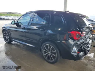 2022 BMW X3 sDrive30i with VIN 5UX43DP09N9L19260, listed as a Copart auction lot 52970235 with 31,626 mi miles and Salvage Title. Bid and sale history available at carsss.com. Image 2.