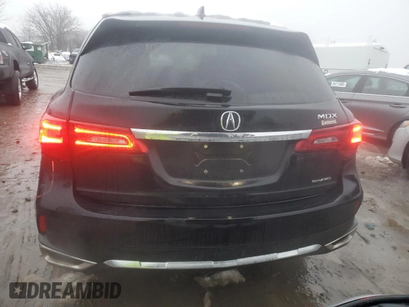 2018 Acura MDX z VIN 5J8YD4H34JL017799, wystawiony jako Copart lot #44732435 z przebiegiem 107 356 mil mil oraz Szkoda całkowita • Salvage title. Historia ofert i sprzedaży dostępna na DreamBid. Obrazek 6.
