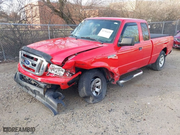 2010 Ford Ranger XL with VIN 1FTKR1ED0APA65634, listed as a IAAI auction lot 41704429 with 69,173 mi miles. Bid and sale history available at carsss.com. Image 2.