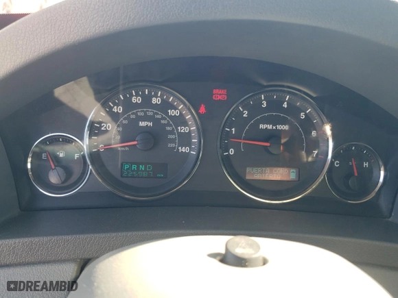 2006 Jeep Grand Cherokee Limited with VIN 1J8HS58N36C122006, listed as a Copart auction lot 87159044 with 225,987 mi miles and Salvage Title. Bid and sale history available at carsss.com. Image 9.