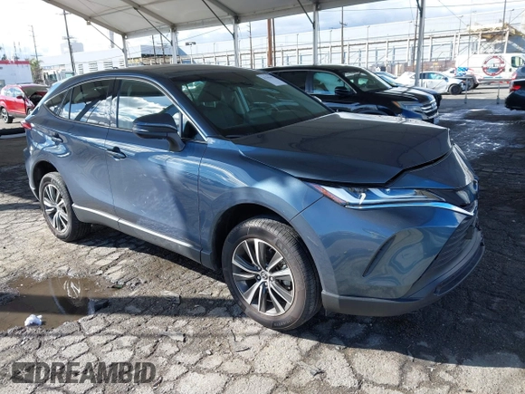 2023 Toyota Venza LE with VIN JTEAAAAH3PJ122265, listed as a IAAI auction lot 41795647 with 33,994 mi miles and . Bid and sale history available at DreamBid. Image 1.