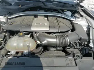 2018 Ford Mustang GT Premium z VIN 1FATP8FF8J5182513, wystawiony jako Copart lot #81114505 z przebiegiem 81 574 mil mil oraz Czysty tytuł • Clean title. Historia ofert i sprzedaży dostępna na DreamBid. Obrazek 13.