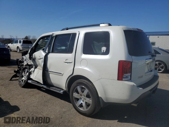 2015 Honda Pilot Touring with VIN 5FNYF4H96FB027418, listed as a Copart auction lot 48699755 with Not Provided miles and Salvage Title. Bid and sale history available at DreamBid. Image 2.