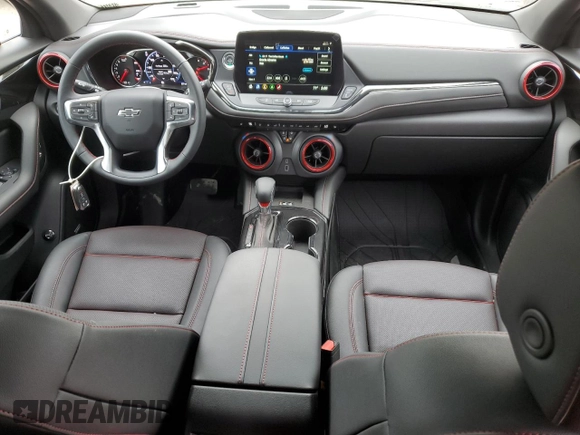 2025 Chevrolet Blazer RS with VIN 3GNKBKRS1SS103773, listed as a Copart auction lot 53402495 with 529 mi miles and Clean title. Bid and sale history available at DreamBid. Image 8.